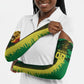 Personalized Senegal Football Lion Arm Sleeves Fierce Roaring Lion Soccer Art With Senegal Flag