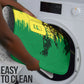 Personalized Senegal Football Lion Bathroom Set Fierce Roaring Lion Soccer Art With Senegal Flag