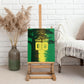 Personalized Senegal Football Lion Canvas Wall Art Fierce Roaring Lion Soccer Art With Senegal Flag