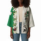Personalized Algeria Football Desert Fox Kimono Desert Fox Mascot Soccer Art With Floral Jasmine And Flag