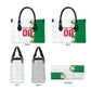 Personalized Algeria Football Desert Fox Leather Bag Desert Fox Mascot Soccer Art With Floral Jasmine And Flag