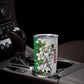 Personalized Algeria Football Desert Fox Tumbler Cup Desert Fox Mascot Soccer Art With Floral Jasmine And Flag