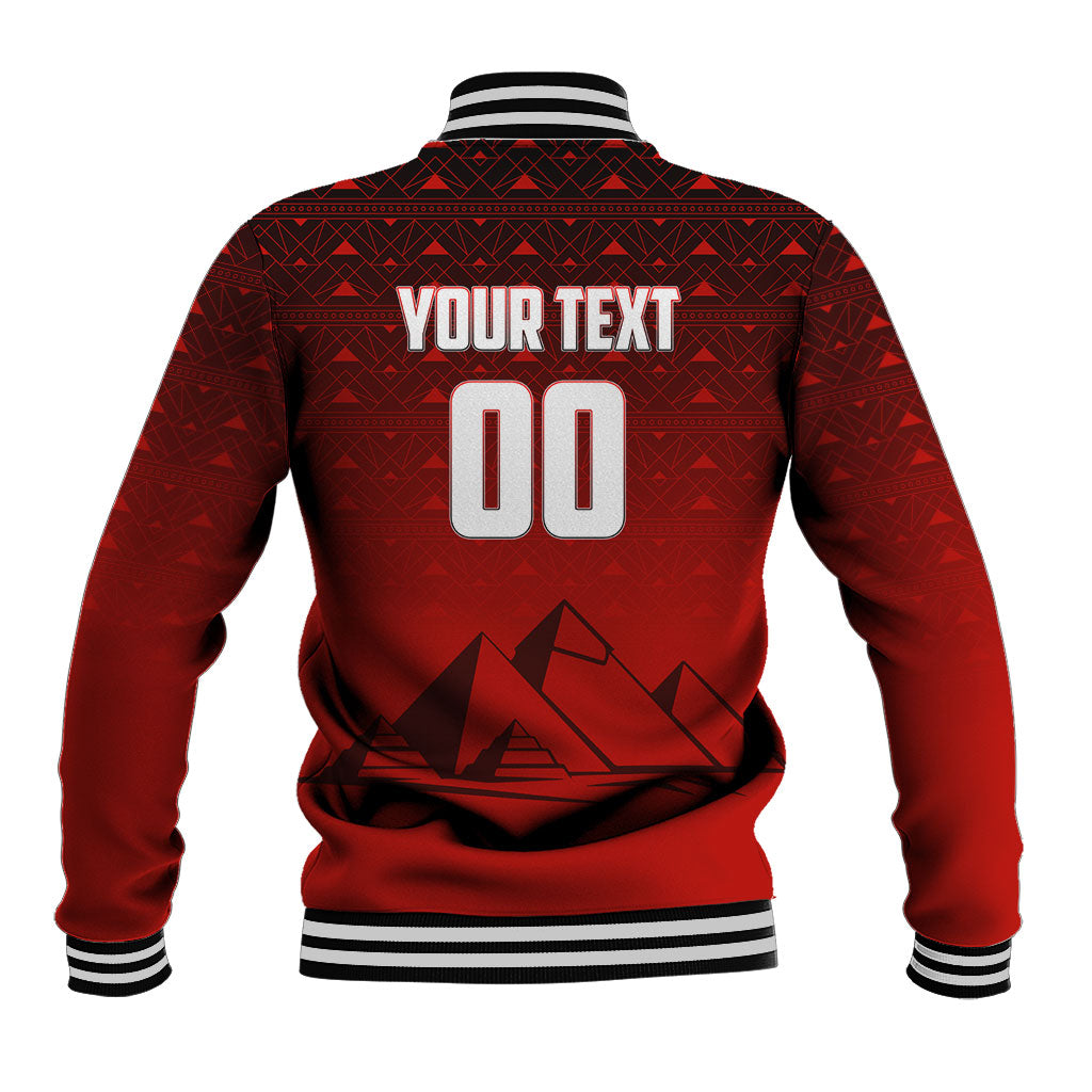 Personalized Egypt Soccer Crocodile Mascot Baseball Jacket Egyptian Pyramid Football Cultural Graphic Art