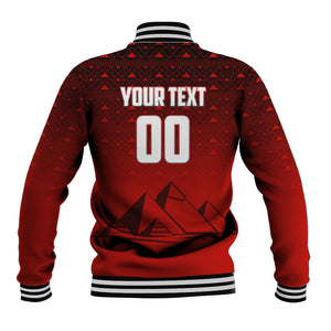 Personalized Egypt Soccer Crocodile Mascot Baseball Jacket Egyptian Pyramid Football Cultural Graphic Art