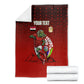 Personalized Egypt Soccer Crocodile Mascot Blanket Egyptian Pyramid Football Cultural Graphic Art