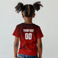 Personalized Egypt Soccer Crocodile Mascot Kid T shirt Egyptian Pyramid Football Cultural Graphic Art