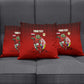Personalized Egypt Soccer Crocodile Mascot Pillow Cover Egyptian Pyramid Football Cultural Graphic Art