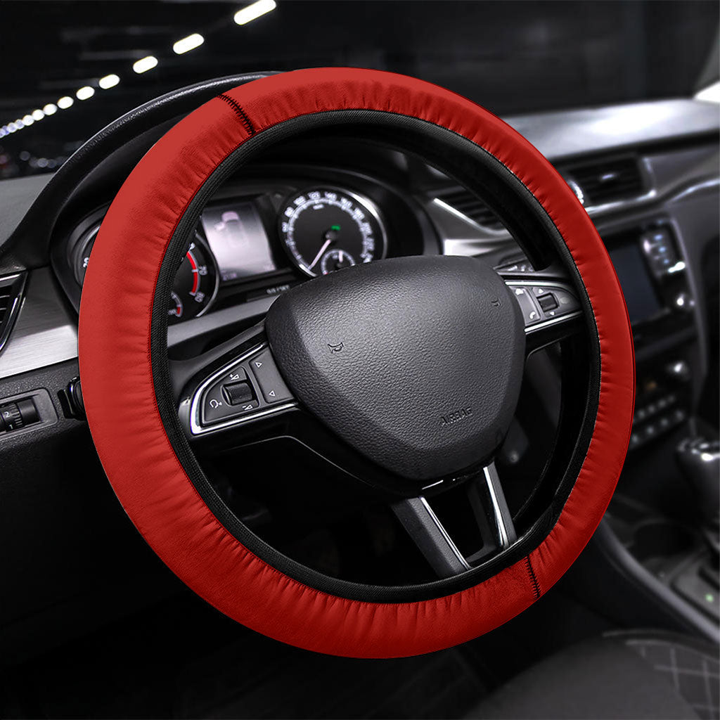 Egypt Soccer Crocodile Mascot Steering Wheel Cover Egyptian Pyramid Football Cultural Graphic Art