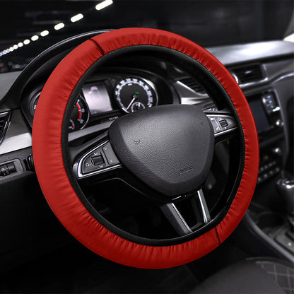 Egypt Soccer Crocodile Mascot Steering Wheel Cover Egyptian Pyramid Football Cultural Graphic Art