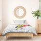 Personalized Ghana Soccer Elephant Bedding Set Ghana Flag Kente Football Player - Cassia Fistula Flower