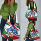Personalized Ghana Soccer Eagle Grocery Bag Ghana Flag Kente - Black Stars Football Stadium Graphic