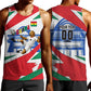 Personalized Ghana Soccer Eagle Men Tank Top Ghana Flag Kente - Black Stars Football Stadium Graphic