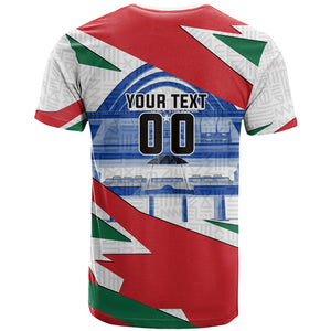 Personalized Ghana Soccer Eagle T shirt Ghana Flag Kente - Black Stars Football Stadium Graphic