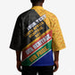 Personalized South Africa Heritage Day Kimono One Nation Many Stories Geometric Flag Pattern