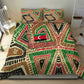 Darfur Sudan Bedding Set Red Green Beige Tribal Pattern - African Pride