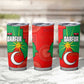 Darfur Sudan Tumbler Cup Red Green Yellow Crescent Star - African Pride