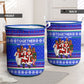 Civil Rights Leaders Christmas Laundry Basket Pattern Vintage Retro Black History Freedom Art
