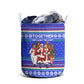 Civil Rights Leaders Christmas Laundry Basket Pattern Vintage Retro Black History Freedom Art