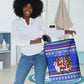 Civil Rights Leaders Christmas Laundry Basket Pattern Vintage Retro Black History Freedom Art