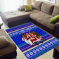 Civil Rights Leaders Christmas Area Rug Pattern Vintage Retro Black History Freedom Art