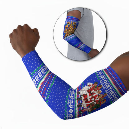 Civil Rights Leaders Christmas Arm Sleeves Pattern Vintage Retro Black History Freedom Art