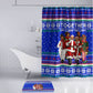 Civil Rights Leaders Christmas Bathroom Set Pattern Vintage Retro Black History Freedom Art