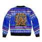 Civil Rights Leaders Christmas Bomber Jacket Pattern Vintage Retro Black History Freedom Art