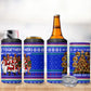 Civil Rights Leaders Christmas 4 in 1 Can Cooler Tumbler Pattern Vintage Retro Black History Freedom Art