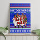 Civil Rights Leaders Christmas Canvas Wall Art Pattern Vintage Retro Black History Freedom Art