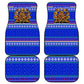 Civil Rights Leaders Christmas Car Mats Pattern Vintage Retro Black History Freedom Art