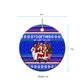 Civil Rights Leaders Christmas Ceramic Ornament Pattern Vintage Retro Black History Freedom Art