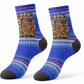Civil Rights Leaders Christmas Crew Socks Pattern Vintage Retro Black History Freedom Art
