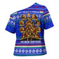 Civil Rights Leaders Christmas Cross Shoulder Shirt Pattern Vintage Retro Black History Freedom Art
