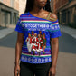 Civil Rights Leaders Christmas Cross Shoulder Shirt Pattern Vintage Retro Black History Freedom Art