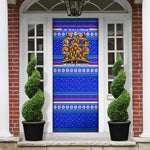 Civil Rights Leaders Christmas Door Cover Pattern Vintage Retro Black History Freedom Art