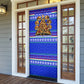 Civil Rights Leaders Christmas Door Cover Pattern Vintage Retro Black History Freedom Art