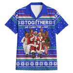 Civil Rights Leaders Christmas Hawaiian Shirt Pattern Vintage Retro Black History Freedom Art