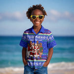 Civil Rights Leaders Christmas Kid Hawaiian Shirt Pattern Vintage Retro Black History Freedom Art