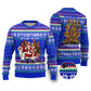 Civil Rights Leaders Christmas Ugly Christmas Sweater Pattern Vintage Retro Black History Freedom Art