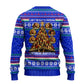 Civil Rights Leaders Christmas Ugly Christmas Sweater Pattern Vintage Retro Black History Freedom Art