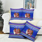 Civil Rights Leaders Christmas Pillow Cover Pattern Vintage Retro Black History Freedom Art