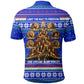 Civil Rights Leaders Christmas Polo Shirt Pattern Vintage Retro Black History Freedom Art