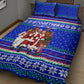 Civil Rights Leaders Christmas Quilt Bed Set Pattern Vintage Retro Black History Freedom Art