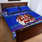 Civil Rights Leaders Christmas Quilt Bed Set Pattern Vintage Retro Black History Freedom Art