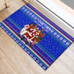 Civil Rights Leaders Christmas Rubber Doormat Pattern Vintage Retro Black History Freedom Art