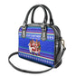 Civil Rights Leaders Christmas Shoulder Handbag Pattern Vintage Retro Black History Freedom Art