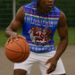 Civil Rights Leaders Christmas Sleeveless Hoodie Pattern Vintage Retro Black History Freedom Art