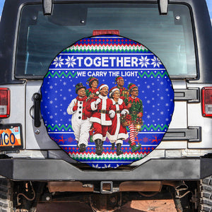 Civil Rights Leaders Christmas Spare Tire Cover Pattern Vintage Retro Black History Freedom Art