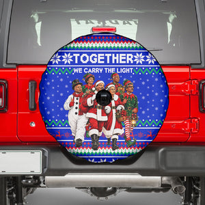 Civil Rights Leaders Christmas Spare Tire Cover Pattern Vintage Retro Black History Freedom Art