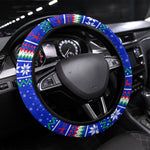 Civil Rights Leaders Christmas Steering Wheel Cover Pattern Vintage Retro Black History Freedom Art